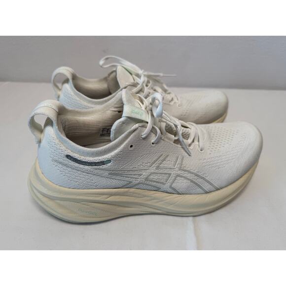 Asics Women's Gel-Nimbus 26 Running Shoe, White, Size 10 - Picture 4 of 8